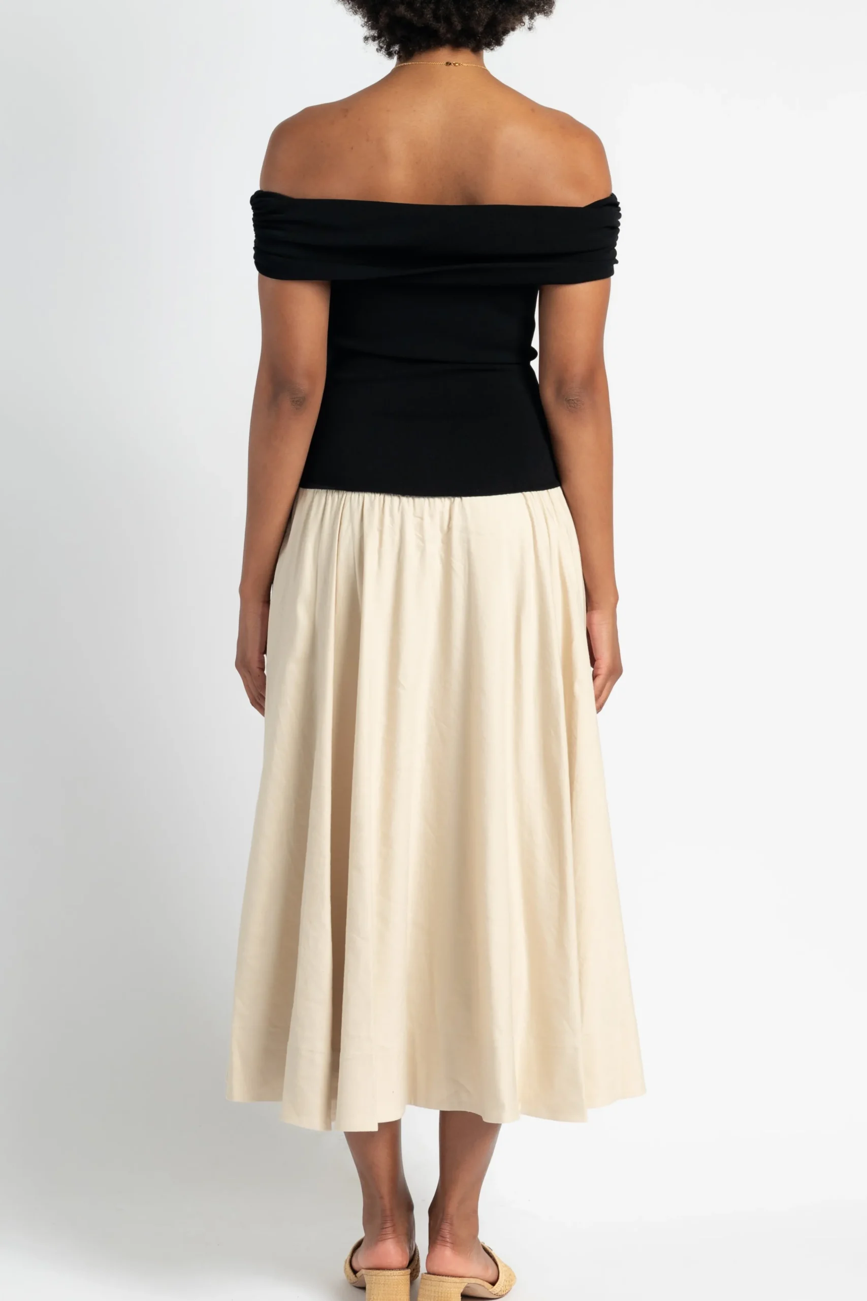 SIMKHAI Adaline Off Shoulder Midi Dress | Midi | Dresses