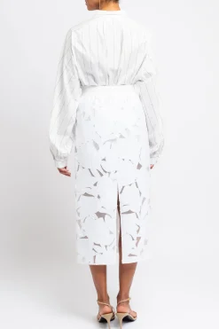 TIBI Adelle Fil Coupe Pencil Skirt | Skirts & Shorts