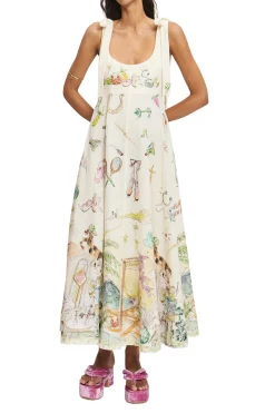 ALEMAIS Anouk Ballet Sundress | Midi | Prints