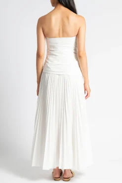 SIMKHAI Arie Strapless Bustier Midi Dress | Dresses