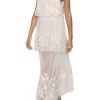 SEA NEW YORK Arielle Lace Tank Tiered Midi Dress | Midi | Cocktail