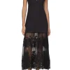 SEA NEW YORK Arielle Lace V-Neck Midi Dress | Midi | Cocktail