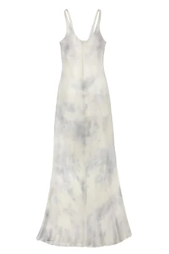 GRACE LING Ash Silk Bias Slip Dress | Maxi | Black Tie