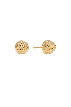LOLA FENHIRST Beaded Berry 18K Yellow Gold Earrings | Earrings | Fine Jewelry