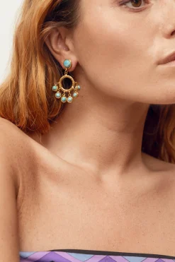 SYLVIA TOLEDANO Boho Larimar Earrings | Earrings