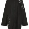 FORTE FORTE Botanical Flower Embroidery Shirt in | Shirts & Tops