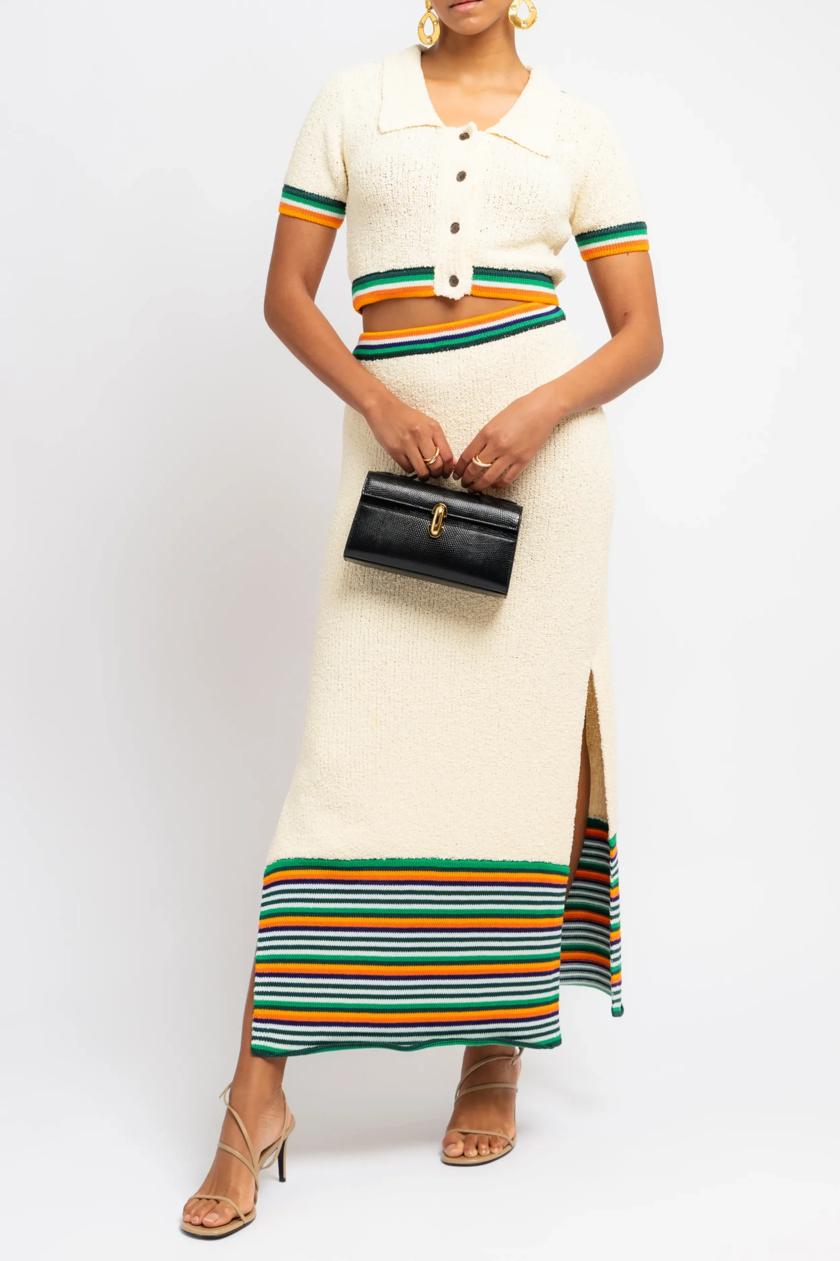 CHRISTOPHER JOHN ROGERS Boucle虂 Knit Pencil Skirt | Statement Sets | Skirts & Shorts