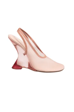 DRIES VAN NOTEN Bulle Blush Slingback Pumps | Pumps
