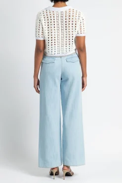 FORTE FORTE Calvary 5 Pocket Denim Pants | Denim