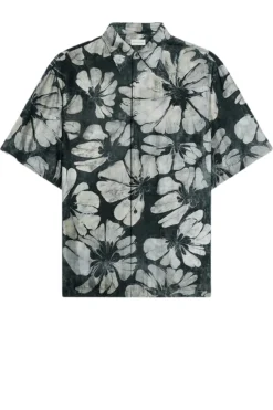 DRIES VAN NOTEN MENS Cassidye Silk short sleeve shirt | Men's Apparel