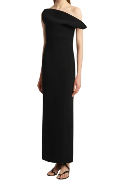 KHAITE Cato Dress | Maxi | Black Tie