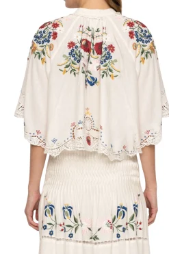 SEA NEW YORK Celia Embroidery Top | Shirts & Tops