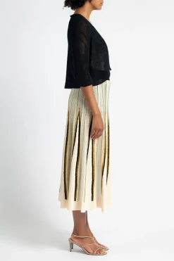 FORTE FORTE Chevron Intarsia Skirt | Skirts & Shorts