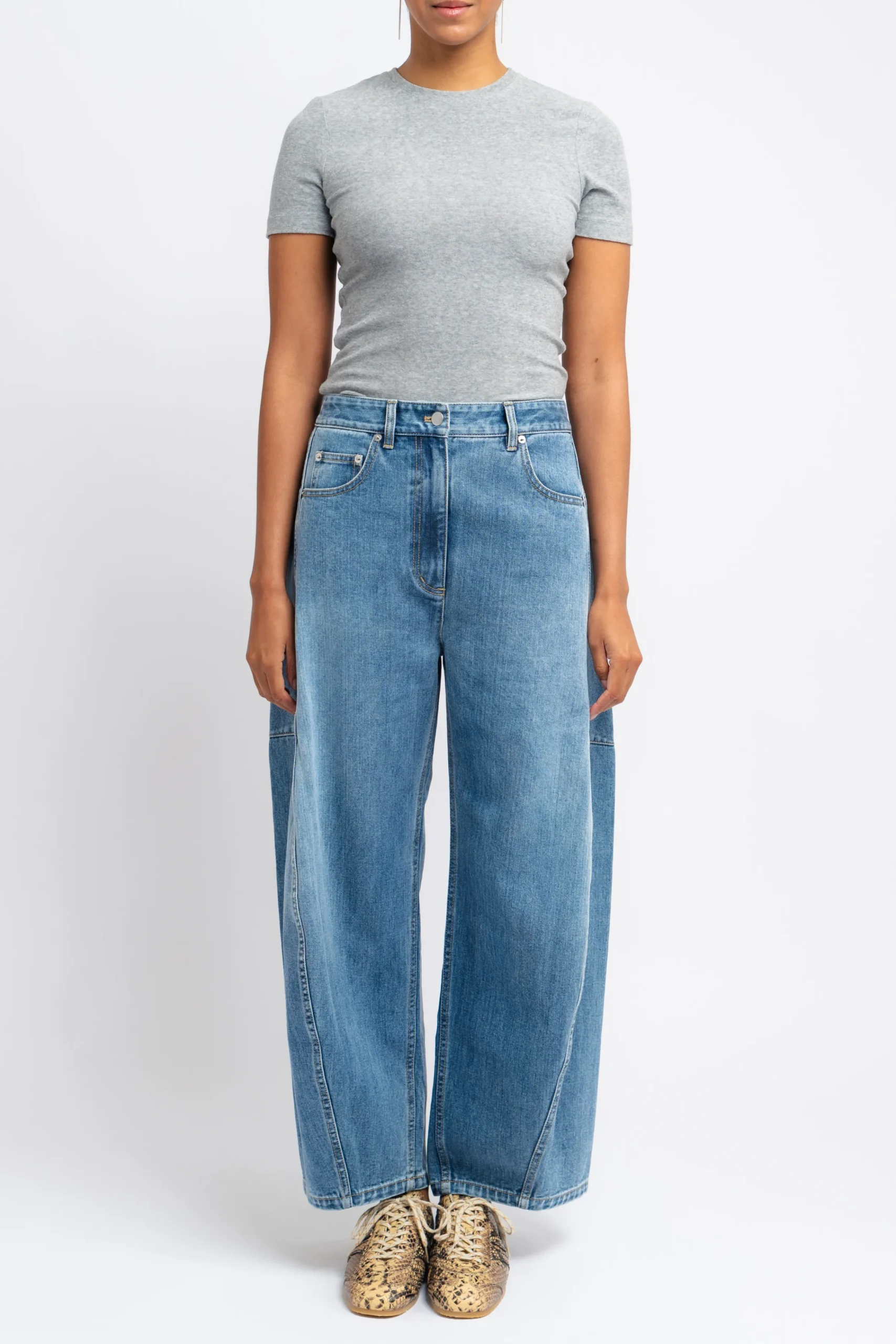 TIBI Classic Wash Denim Sid Jean | Denim