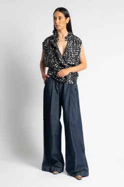 DRIES VAN NOTEN Clematis Wrap Shirt | Shirts & Tops