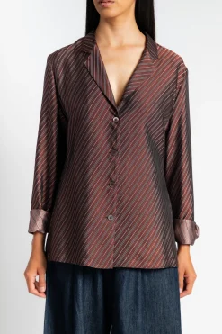 DRIES VAN NOTEN Colla Striped Shirt | Shirts & Tops