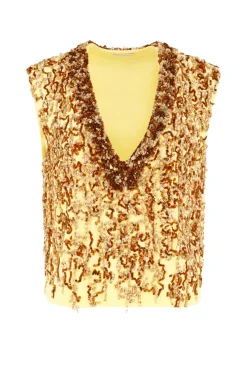 DRIES VAN NOTEN College Embellished Top | Shirts & Tops