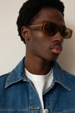 KIMEZE Concept 2 Sunglasses in Crystal | Sunglasses