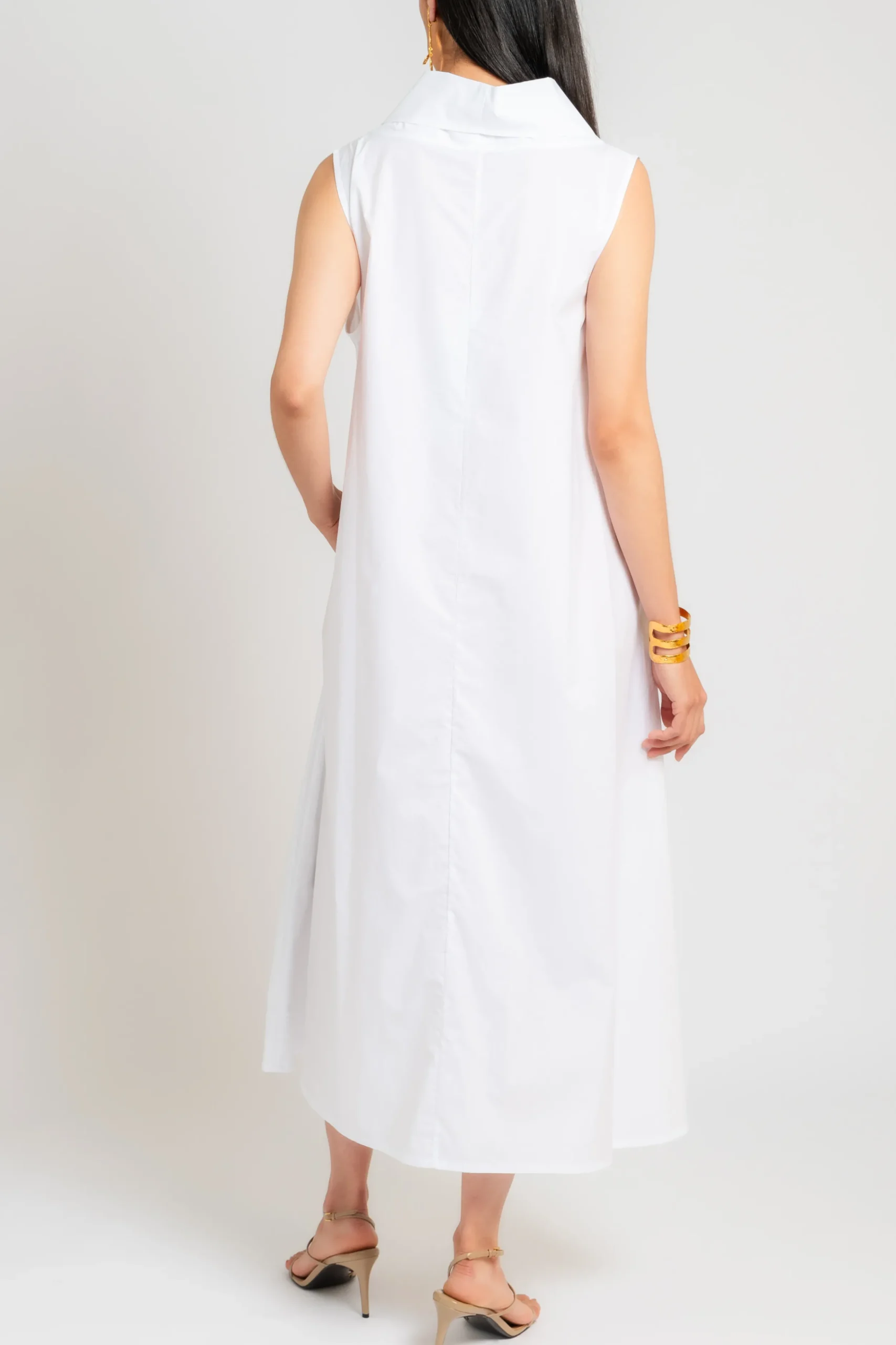 STELLA JEAN Cowl Neck Dress | Midi | Day