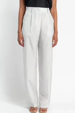 FORTE FORTE Crinkled Cotton Flared Pants | Pants