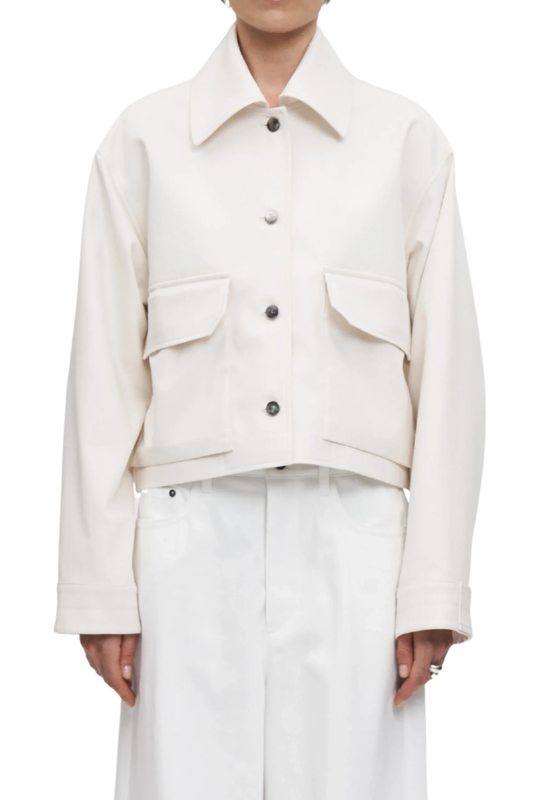 MARIA MCMANUS Cropped Swing Jacket | Coats & Jackets
