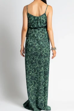 DRIES VAN NOTEN Danti Peplum Dress | Maxi | Black Tie