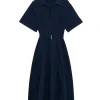 SIMKHAI Deanna Belted Midi Dress | Midi | Day