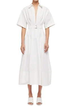 SIMKHAI Deanna Belted Midi Dress | Midi | Day