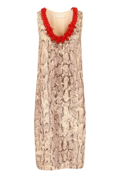 DRIES VAN NOTEN Debis Embellished Dress | Midi | Cocktail