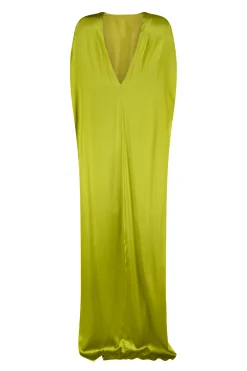 DRIES VAN NOTEN Diria Draped Dress | Maxi | Black Tie