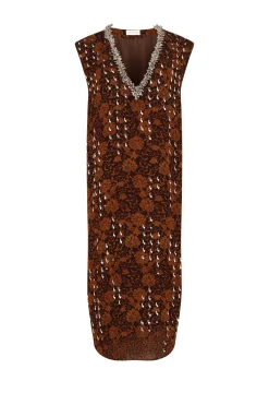 DRIES VAN NOTEN Dollege Floral Print Dress | Midi | Cocktail