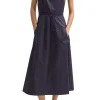 TIBI Eco Poplin Strappy Dress | Midi | Day