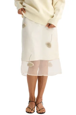 ROHE Embellished Organza Skirt | Shirts & Tops