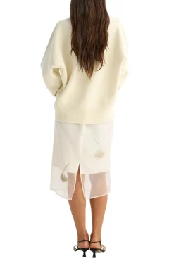 ROHE Embellished Organza Skirt | Shirts & Tops