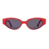 KIMEZE Gabriel II Sunglasses in Transparent | Sunglasses
