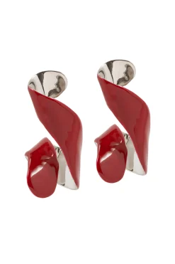 DRIES VAN NOTEN Geometric Twist Earrings | Earrings