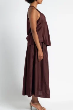 FORTE FORTE Habotai Silk Essential Skirt | Statement Sets | Skirts & Shorts