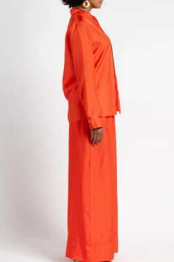 FORTE FORTE Habotai Silk Shirt | Statement Sets | Shirts & Tops