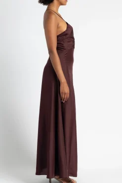 FORTE FORTE Habotai Silk Slip Dress | Maxi | Midi