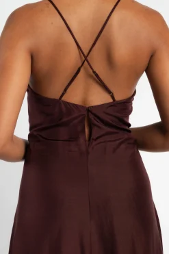 FORTE FORTE Habotai Silk Slip Dress | Maxi | Midi