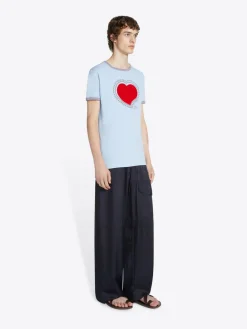DRIES VAN NOTEN MENS Helm Archive Print T-Shirt | Men's Apparel