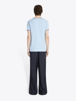 DRIES VAN NOTEN MENS Helm Archive Print T-Shirt | Men's Apparel