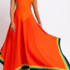 CHRISTOPHER JOHN ROGERS Hole Punch Maxi Dress | Maxi | Date Night