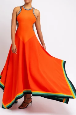 CHRISTOPHER JOHN ROGERS Hole Punch Maxi Dress | Maxi | Date Night