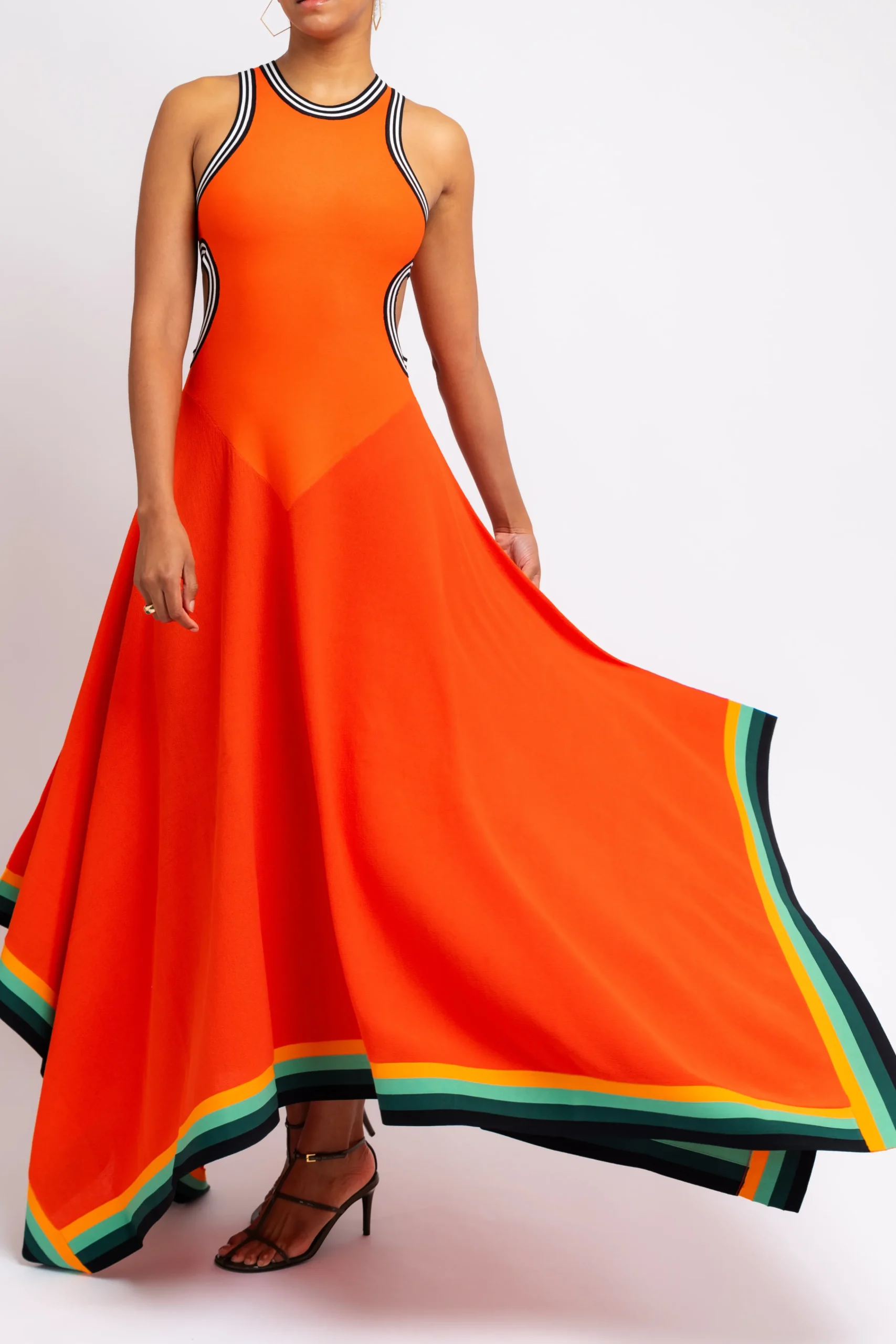 CHRISTOPHER JOHN ROGERS Hole Punch Maxi Dress | Maxi | Date Night