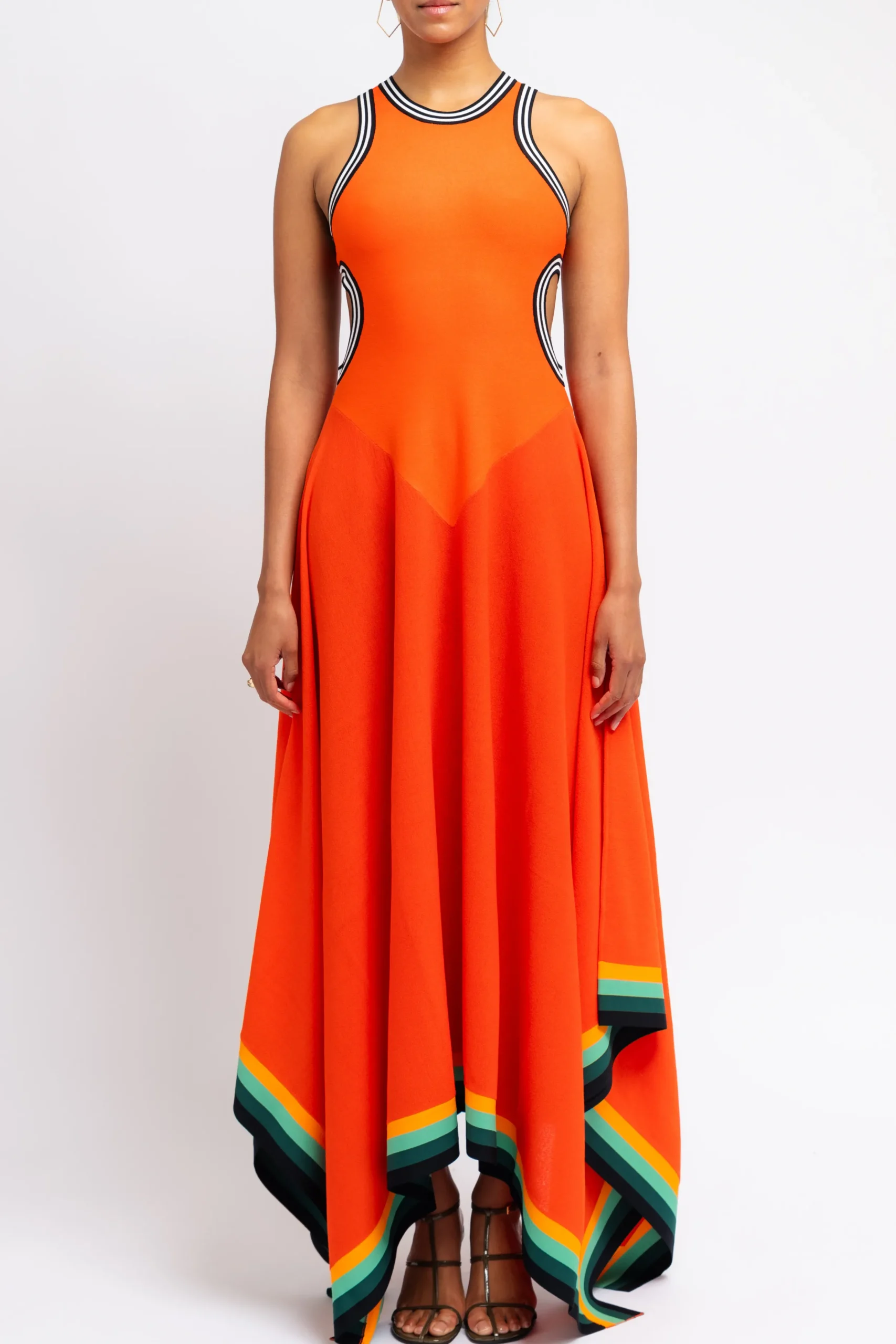 CHRISTOPHER JOHN ROGERS Hole Punch Maxi Dress | Maxi | Date Night