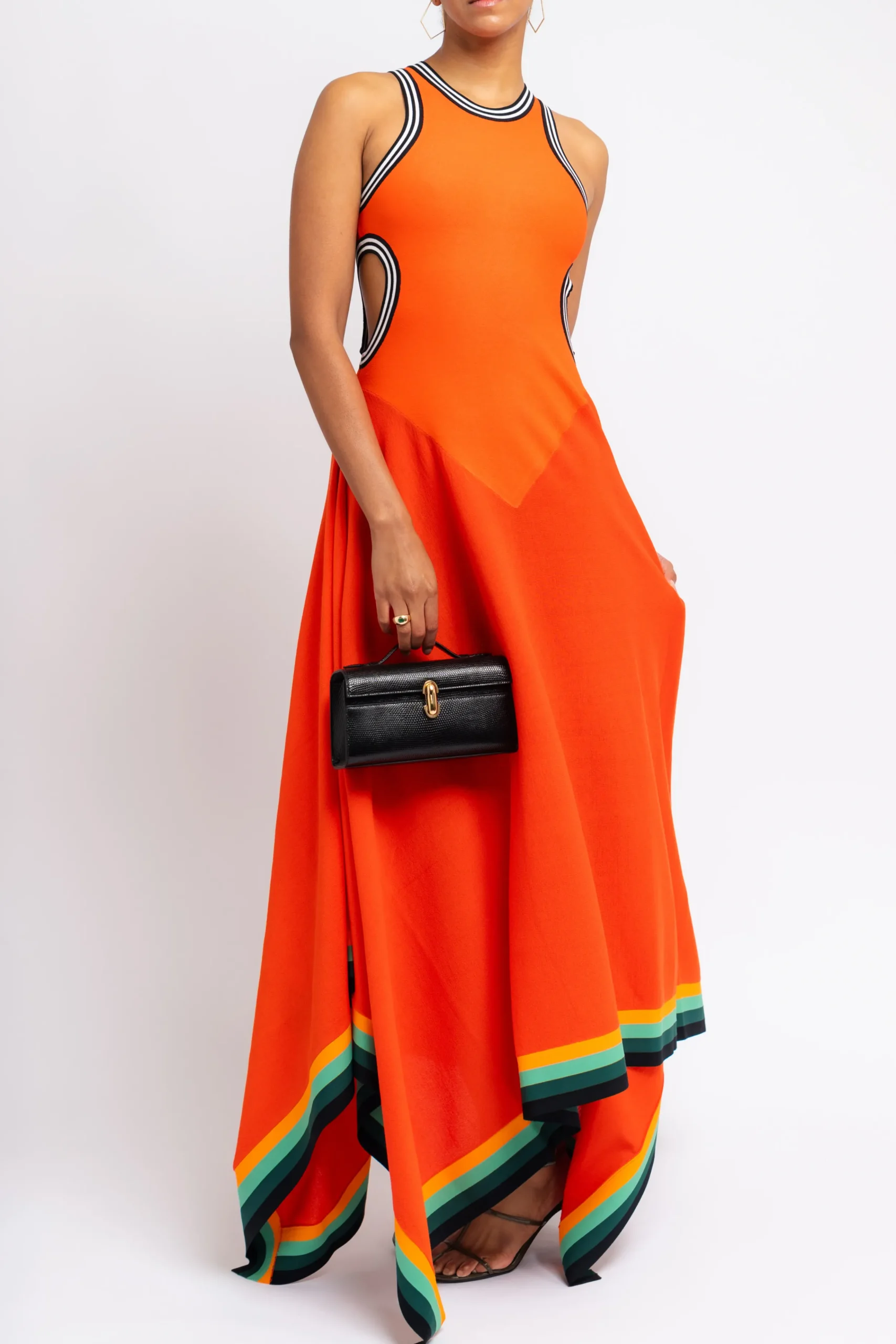 CHRISTOPHER JOHN ROGERS Hole Punch Maxi Dress | Maxi | Date Night