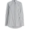 PROENZA SCHOULER Hunter Top in Stripe Cotton Silk Poplin | Shirts & Tops