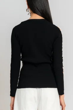 ZANKOV Issimo Wool Cutout Top | Shirts & Tops