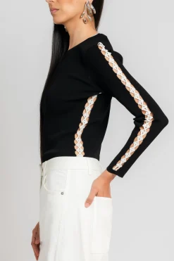 ZANKOV Issimo Wool Cutout Top | Shirts & Tops
